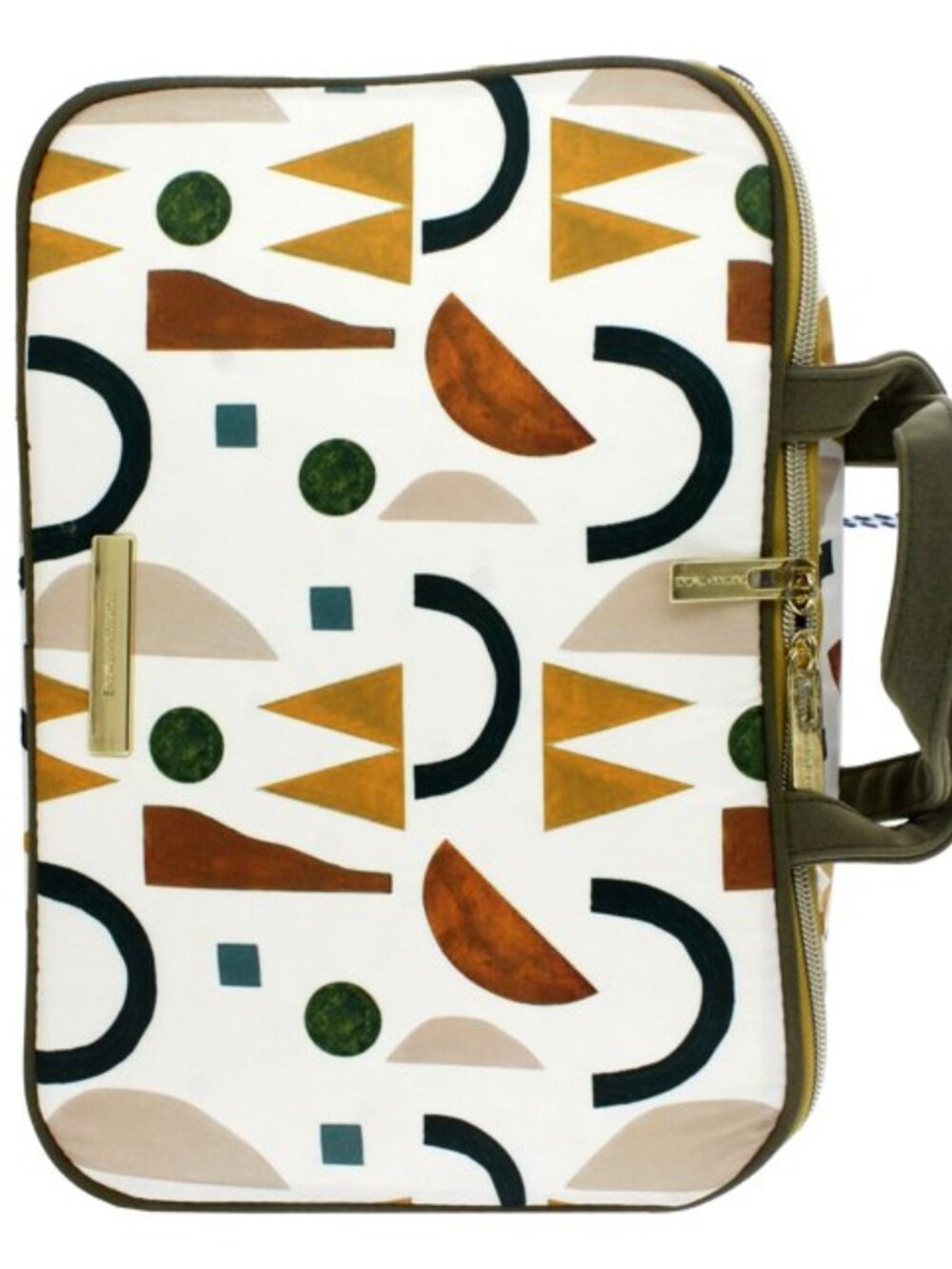 Tartan + Twine Deluxe Zippered Weekender Cosmetic Bag - Autumn Flash